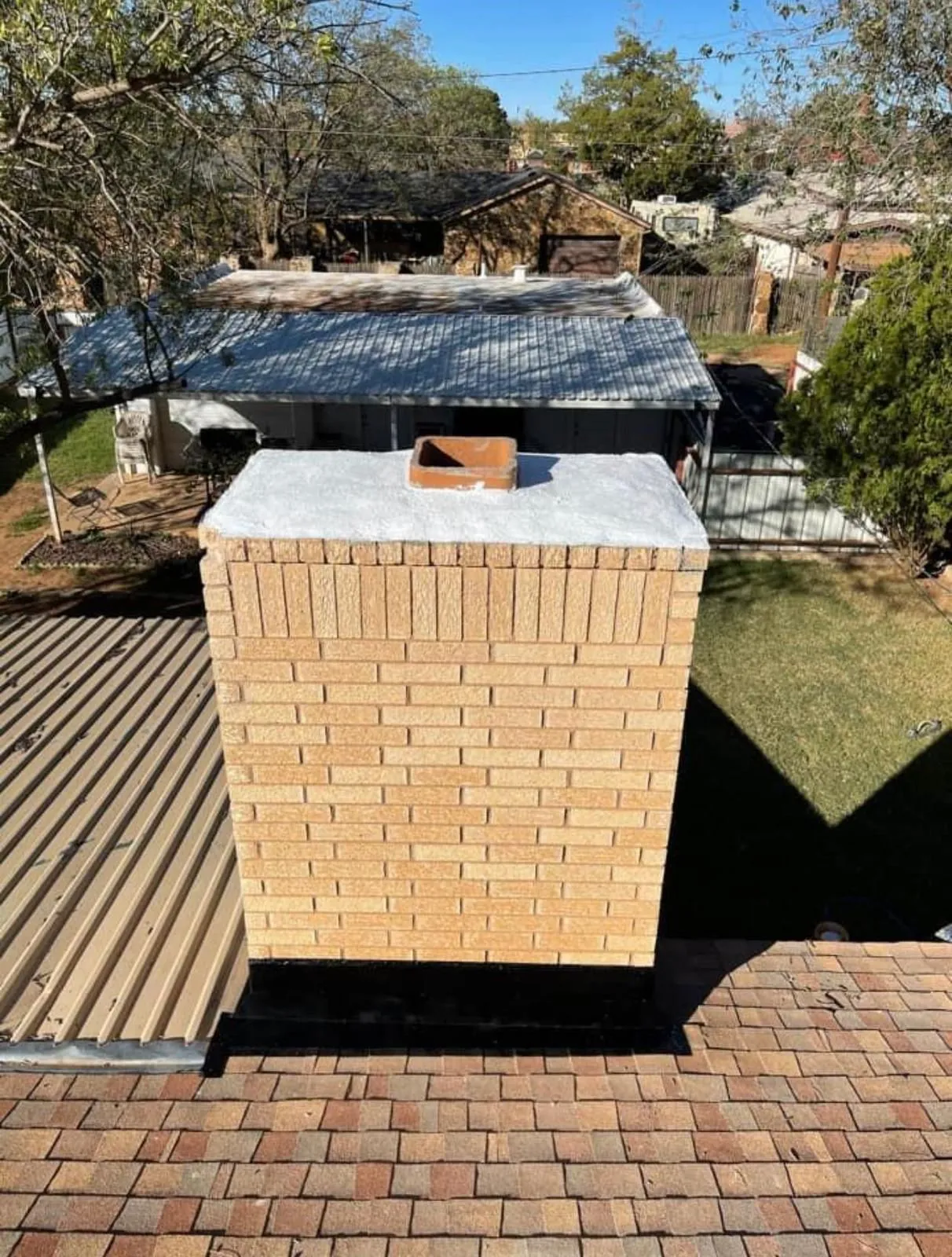 Chimney Rain Cap Installation